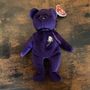 Vintage 1997 Y2K Ty Beanie Baby Princess Bear